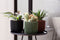 Capi Europe - Bloempot bol Groove Colours - 9x8 - Groen - Opening Ø7.2 - Bloempot voor binnen - 5 jaar garantie - BGVGN139