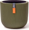 Capi Europe - Bloempot bol Groove Colours - 9x8 - Groen - Opening Ø7.2 - Bloempot voor binnen - 5 jaar garantie - BGVGN139