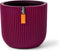 Capi Europe - Bloempot bol Groove Colours - 9x8 - Paars - Opening Ø7.2 - Bloempot voor binnen - 5 jaar garantie - BGVP139