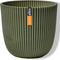 Capi Europe - Bloempot bol Groove 'made with' kunstgras groen - 13x12 - Kunstgras groen - Bloempot voor binnen en buiten - Capi ‘Made with’ - Gemaakt van gerecycled materiaal - Levenslang garantie - IGGG532