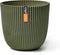 Capi Europe - Bloempot bol Groove 'made with' kunstgras groen - 22x20 - Kunstgras groen - Bloempot voor binnen en buiten - Capi ‘Made with’ - Gemaakt van gerecycled materiaal - Levenslang garantie - IGGG534