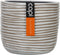 Capi Europe - Bloempot bol Rib Anthracite & Ivory - 14x13 - Ivoor - Opening Ø11.9 - Bloempot voor binnen - 5 jaar garantie - BOFI132
