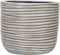Capi Europe - Bloempot bol Rib Anthracite & Ivory - 17x15 - Ivoor - Opening Ø15.4 - Bloempot voor binnen - 5 jaar garantie - BOFI133