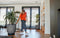 Capi Europe - Bloempot bol Rib NL - 35x34 - Ivoor - Opening Ø29 - Bloempot voor binnen en buiten - Levenslang garantie - Breukbestendig - 100% Recyclebaar - CO2 Neutraal geproduceerd - KOFI932