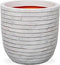 Capi Europe - Bloempot bol Row NL - 55x53 - Antraciet - Opening Ø46 - Bloempot voor binnen en buiten - Levenslang garantie - Breukbestendig - 100% Recyclebaar - CO2 Neutraal geproduceerd - KRWZ935