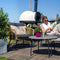 Capi Europe - Bloempot vierkant Rib NL - 30x30 - Ivoor - Opening Ø24 - Bloempot voor binnen en buiten - Levenslang garantie - Breukbestendig - 100% Recyclebaar - CO2 Neutraal geproduceerd - KOFI902