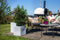 Capi Europe - Bloempot vierkant Rib NL - 40x40 - Antraciet - Opening Ø32 - Bloempot voor binnen en buiten - Levenslang garantie - Breukbestendig - 100% Recyclebaar - CO2 Neutraal geproduceerd - KOFZ903