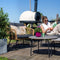 Capi Europe - Bloempot vierkant Rib NL - 40x40 - Ivoor - Opening Ø32 - Bloempot voor binnen en buiten - Levenslang garantie - Breukbestendig - 100% Recyclebaar - CO2 Neutraal geproduceerd - KOFI903