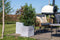 Capi Europe - Bloempot vierkant Rib NL - 50x50 - Antraciet - Opening Ø42 - Bloempot voor binnen en buiten - Levenslang garantie - Breukbestendig - 100% Recyclebaar - CO2 Neutraal geproduceerd - KOFZ904
