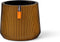 Capi Europe - Sandbag Groove Black & Gold - 10x9 - Goud - Opening Ø7.4 - Bloempot voor binnen - 5 jaar garantie - BGVGB392