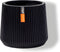 Capi Europe - Sandbag Groove Black & Gold - 20x17 - Zwart - Opening Ø15.3 - Bloempot voor binnen - 5 jaar garantie - BGVBL394
