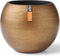 Capi Europe - Vaas bol Retro Gold & Copper - 22x18 - Goud - Opening Ø15.7 - Bloempot voor binnen - 5 jaar garantie - BRTG103