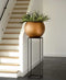 Capi Europe - Vaas bol Retro Gold & Copper - 22x18 - Goud - Opening Ø15.7 - Bloempot voor binnen - 5 jaar garantie - BRTG103