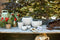 Capi Europe - Vaas bol Rib Anthracite & Ivory - 18x15 - Ivoor - Opening Ø11 - Bloempot voor binnen - 5 jaar garantie - BOFI102