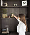 Capi Europe - Vaas cilinder Groove Black & Gold - 11x12 - Goud - Opening Ø9.6 - Bloempot voor binnen - 5 jaar garantie - BGVGB312