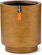 Capi Europe - Vaas cilinder Retro Gold & Copper - 15x17 - Goud - Opening Ø12.9 - Bloempot voor binnen - 5 jaar garantie - BRTG313