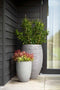 Capi Europe - Vaas elegant deluxe Rib NL - 38x58 - Antraciet - Opening Ø27 - Bloempot voor binnen en buiten - Levenslang garantie - Breukbestendig - 100% Recyclebaar - CO2 Neutraal geproduceerd - KOFZ1131