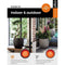 Capi Europe - Vaas elegant laag Rib NL - 46x58 - Antraciet - Opening Ø38 - Bloempot voor binnen en buiten - Levenslang garantie - Breukbestendig - 100% Recyclebaar - CO2 Neutraal geproduceerd - KOFZ783
