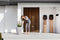 Capi Europe - Vaas elegant laag Rib NL - 46x58 - Antraciet - Opening Ø38 - Bloempot voor binnen en buiten - Levenslang garantie - Breukbestendig - 100% Recyclebaar - CO2 Neutraal geproduceerd - KOFZ783
