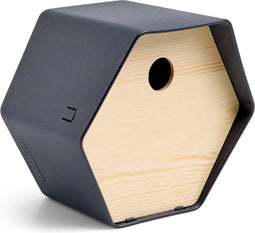 Capi Europe - Vogelhuisje rond Hive - 19x23x20 - Antraciet - Capi Biodiversity Hive - AHBIA001