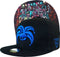 Capiche® Snapback Pet Heren – Clown Party – Zwart – Verstelbaar met Druksluiting – Sportcap – Baseball Cap – Mannen Cap – Clown Pet