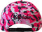 Capiche® Snapback Pet Heren – Roze Camo – Roze & Zwart – Verstelbaar met Druksluiting – Sportcap – Baseball Cap – Mannen Cap – Camouflage Pet