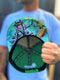 Capiche® Snapback Pet Heren – Telekinesis – Groen – Verstelbaar met Druksluiting – Sportcap – Baseball Cap – Mannen Cap – Illuminati Oog Pet