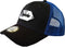 Capiche® Trucker Pet Heren – Hidden Lady – Zwart & Blauwe Mesh – Verstelbaar met Druksluiting – Sportcap – Mannen Petten