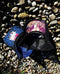 Capiche® Trucker Pet Heren – Hidden Lady – Zwart & Blauwe Mesh – Verstelbaar met Druksluiting – Sportcap – Mannen Petten
