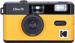 Kodak i60 - Herbruikbare 35mm Filmcamera - f/10 Lens Ingebouwde Flitser - Geel