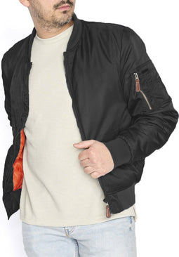 Cappuccino Italia - Heren Jas zomer Navy Seal Jacket Zwart - Zwart - Maat L