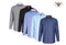 Cappucino Overhemd - Lange Mouwen - Navy - Maat XL