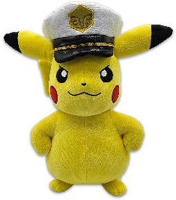 Captain Pikachu Pluche 20 cm - BANDAI - Pokémon - 2 jaar en ouder