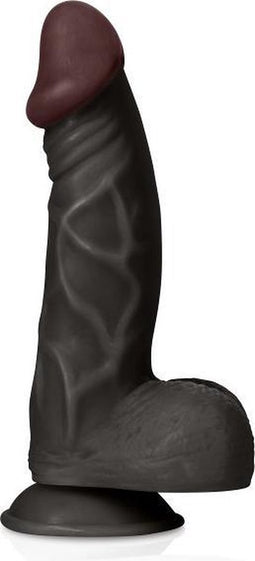 Captain Red The Amazing - Realistische Dildo - 23 5cm - Zwart
