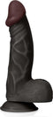 Captain Red The Amazing - Realistische Dildo - 23 5cm - Zwart