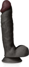 Captain Red The Intense - Realistische Dildo - 24 x 5cm - Zwart