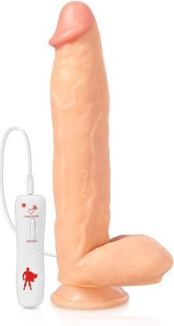 Captain Red The Power - Realistische Dildo - Vibrerend - 31 x 6.6cm - Flesh