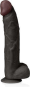 Captain Red The Prodigy - Realistische Dildo - 34.5 x 6cm - Zwart