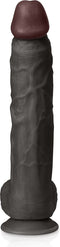 Captain Red The Prodigy - Realistische Dildo - 34.5 x 6cm - Zwart