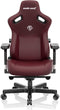 Fotel do gier Anda Seat Kaiser Series 3 Premium - L Maroon