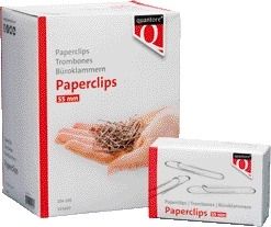 Paperclip Quantore R50 55mm lang | 5 stuks