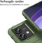 imoshion Hoesje Geschikt voor Motorola Edge 40 Neo Hoesje Siliconen - imoshion Rugged Shield Backcover - Donkergroen