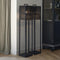 Riviera Maison Vloerlamp - Ocean Cay Shutters Floor Lamp - Zwart