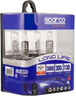 Car Bulb Sparco Long Life E-Mark H1 12V 55W 3000K