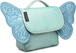 Caramel & Cie Boekentas/Rugzak Papillon/Vlinder Iris - Vleugels - Blauw
