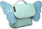 Caramel & Cie Boekentas/Rugzak Papillon/Vlinder Iris - Vleugels - Blauw
