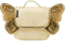 Caramel & Cie Boekentas/Rugzak Papillon/Vlinder - Vleugels - Goud