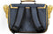 Caramel & Cie Boekentas/Rugzak Papillon/Vlinder - Vleugels - Donkerblauw