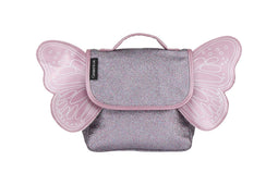 Caramel & Cie Boekentas/Rugzak Papillon/Vlinder - Vleugels - Violet