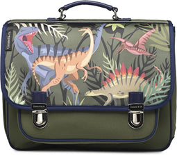 Caramel & Cie Boekentas/Schooltas Jurassic Medium - Groen